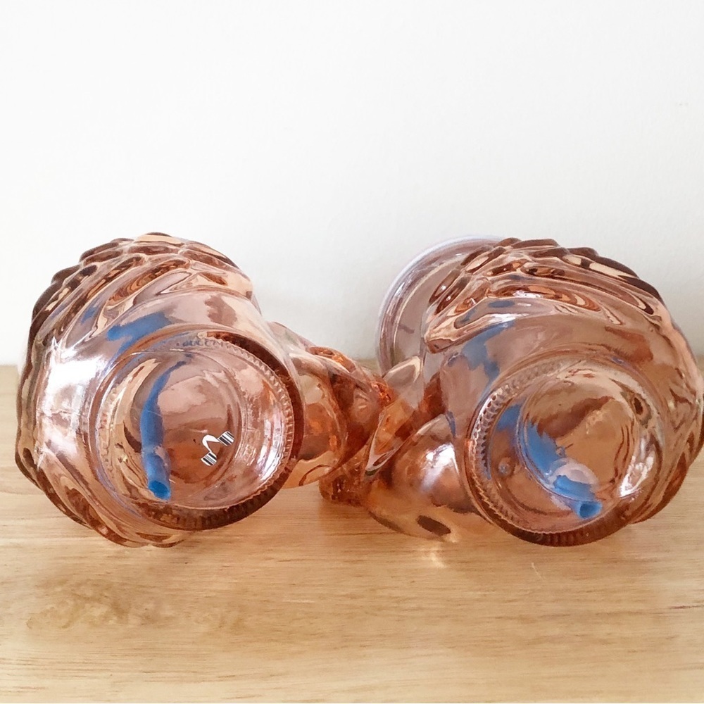 Target Bullseye Flamingo Mason Jar 16oz. Glass Tumblers With Straw (2) - Picture 9 of 10